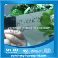 plastic mirror name business card/PVC mirror card
